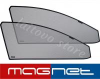 Lexus IS (2013-н.в.) комплект бескрепёжныx защитных экранов Chiko magnet, передние боковые (Стандарт)